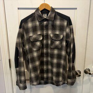 Kitsbow Icon V2 Wool Cycling Shirt – Men’s M 100% Wool Made in USA Flannel